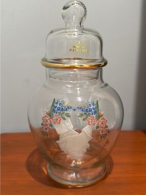 Vintage 1970’s Viking Happy Annual Apothecary/Ginger Jar
